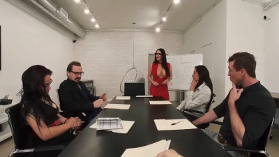 Angela White - To Survive Lay Off In The Office Busty Boss Need Some Good Fucking