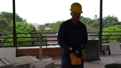 Devil Khloe - Latina Big Ass Boss Fucks A BBC Builder In The Construction Site