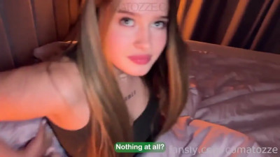 Comatozze - I Caught My Step Sis Masturbating So I Helped Her