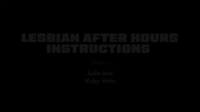 Julia Ann, Vicky Vette - Lesbian Afterhours Instructions 26-06-2026