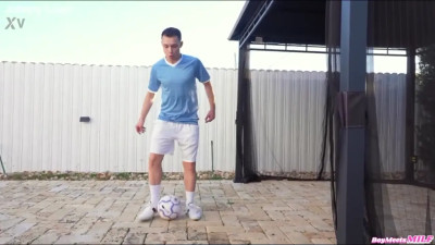 Raissa Bellini - Barcelona Fan Soccer Stepmom Fucks Stepson POV
