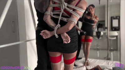 Coco Bae - Bondage Tied Up Hottest BBC Fuck Fest