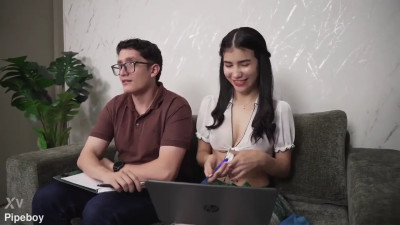 Sara Taylor - NERD RECEIVES ANAL PROOF OF LOVE FROM HIS GIRLFRIEND – PIPE BOY