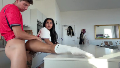 OnlyFans Yasmina Khan - My Husband Fucks Me On The Kitchen Counter