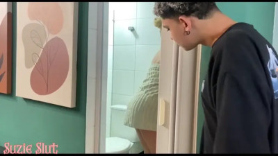 Naughty Stepmom Powers Her Stepson To Oil Her Entire Body, And Fuck Her Ass Really Hot