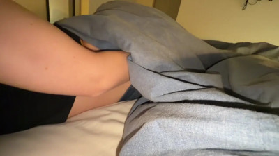 Roommate Lay Down Next To Me In Tight Jeans - We Had Sex Under The Blankets