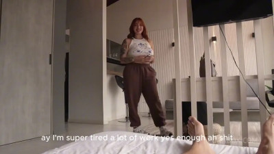 Devil Khloe - Roommate Models The Lingerie She Bought For Her Boyfriend