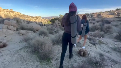 OnlyFans Elly Clutch, Stella Sedona, Kitten Kyra - Hiking With Hubbies
