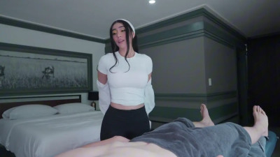 Mellanie Monroe, Violet Myers - Threesome Massage With Josh