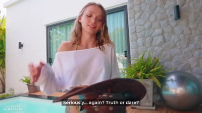 Mayalis - Hot Big Titted Stepsister Loses Her Hole In Truth Or Dare