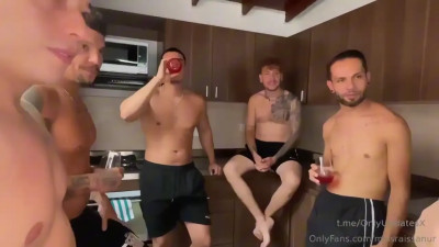Raissa Bellini - First Ever Gangbang With 5 Huge Cocks