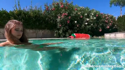 Olivia Sparkle - Doing Naughty Things By The Pool 2025 01 17