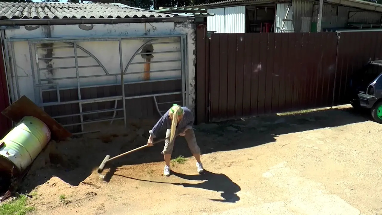 Gina Blonde - Bau Luder Scene 03 - Gina Blonde First Pisses In The Yard Then Gets Fucked Hard - Watch Latest Porn Video at ePornHome.com for Free.