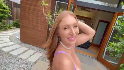 Skylar Snow - Poolside BBC Sex Scene