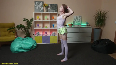 Olivia Westsun - Extreme Flexible Anal Teen Gymnastic Lesson