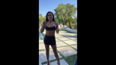 Luna Star - Crazy Latina Enjoys Pool Sex