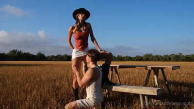 Anna Ralphs - Wild West Cowgirl BG Fuck