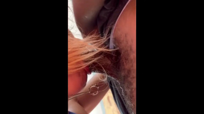 Natalia Queen - POV BBC Face Fucking In Public Beach