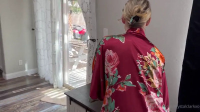 Crystal Clark - Stepmom Gets Caught Skinny Dipping