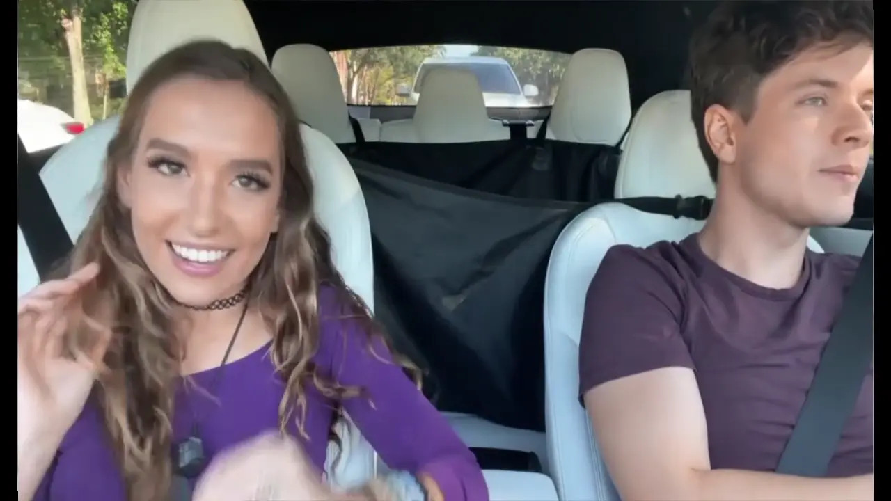 Bailey Base - Sex Drive On Telsa Autopilot - Watch Latest Porn Video at ePornHome.com for Free.
