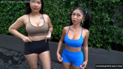 Scarlet Assian, Bustyanny - Picking Up Mom And Stepdaughter On The Streets