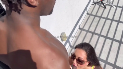 Cassie Lenoir - Hardcore BBC Sextape With Damson Jenkins