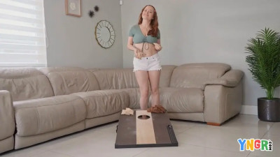 Red Eviee - Watch Red Eviee's Big Naturals Swing While Getting Pounded 11 07 2025