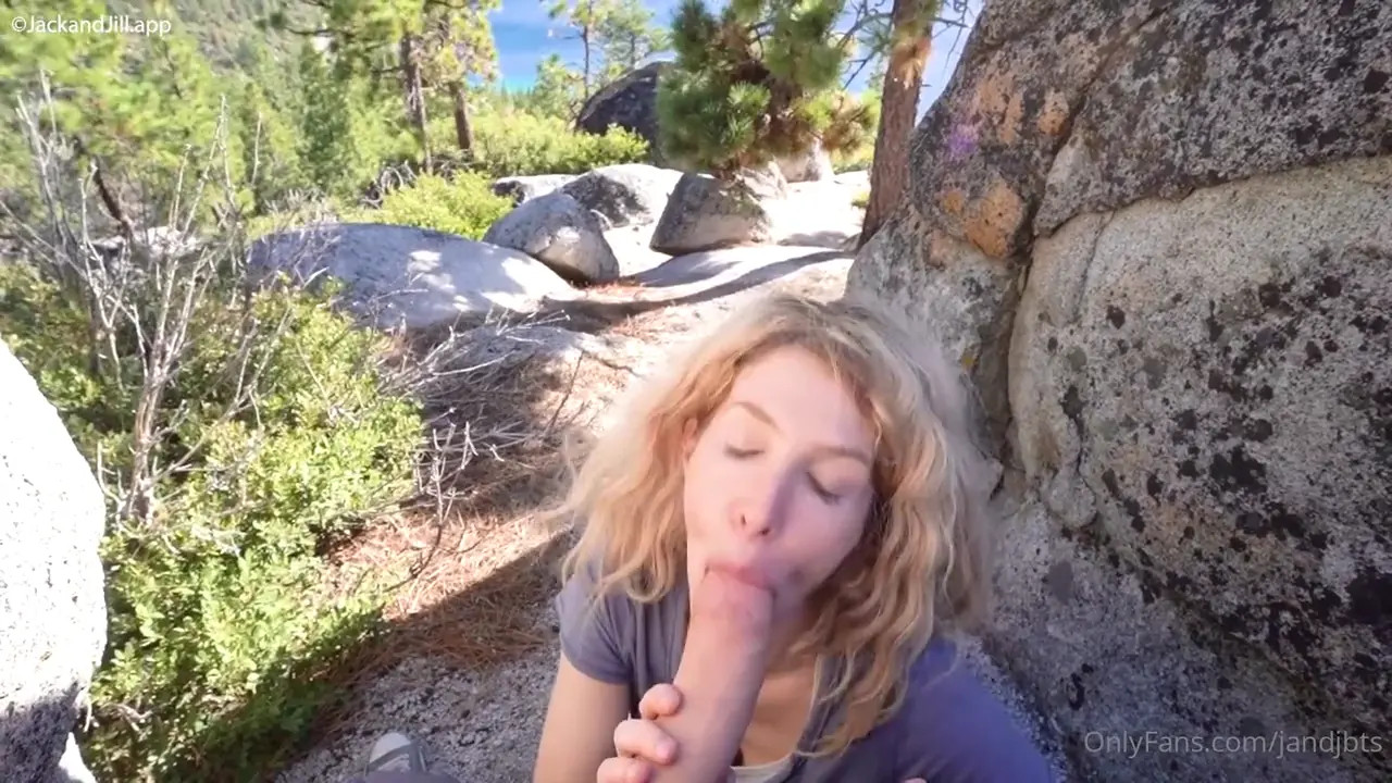 JackAndJill - Blowjob Fuck On The Rocks Outdoor - Watch Latest Porn Video at ePornHome.com for Free.