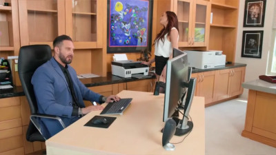 Chloe Amour - Sexy Chloe Amour Gets Her Way At Work Using Her Wet Lips 12 08 2025