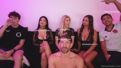 Hailey Rose, Jackandjill, Hannah Jo - Triple Couple Orgy Gets Crazy So Much Double Penetration