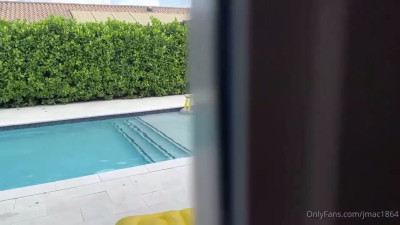 Trixi Brooks, Raven Thick - BGG Poolside 3Some