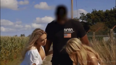 Amber Jayne, Stacey Saran - Homemade BGG BBC Cum Swap