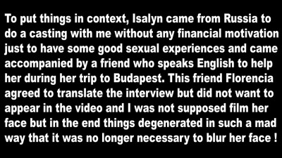 Isalyn Johnson - CASTING 24 09 2025