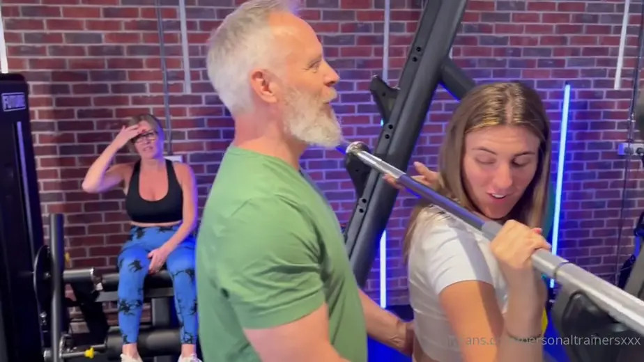 OnlyFans - Katy Robertson - Threesome In Gym - Watch Latest Porn Video at ePornHome.com for Free.