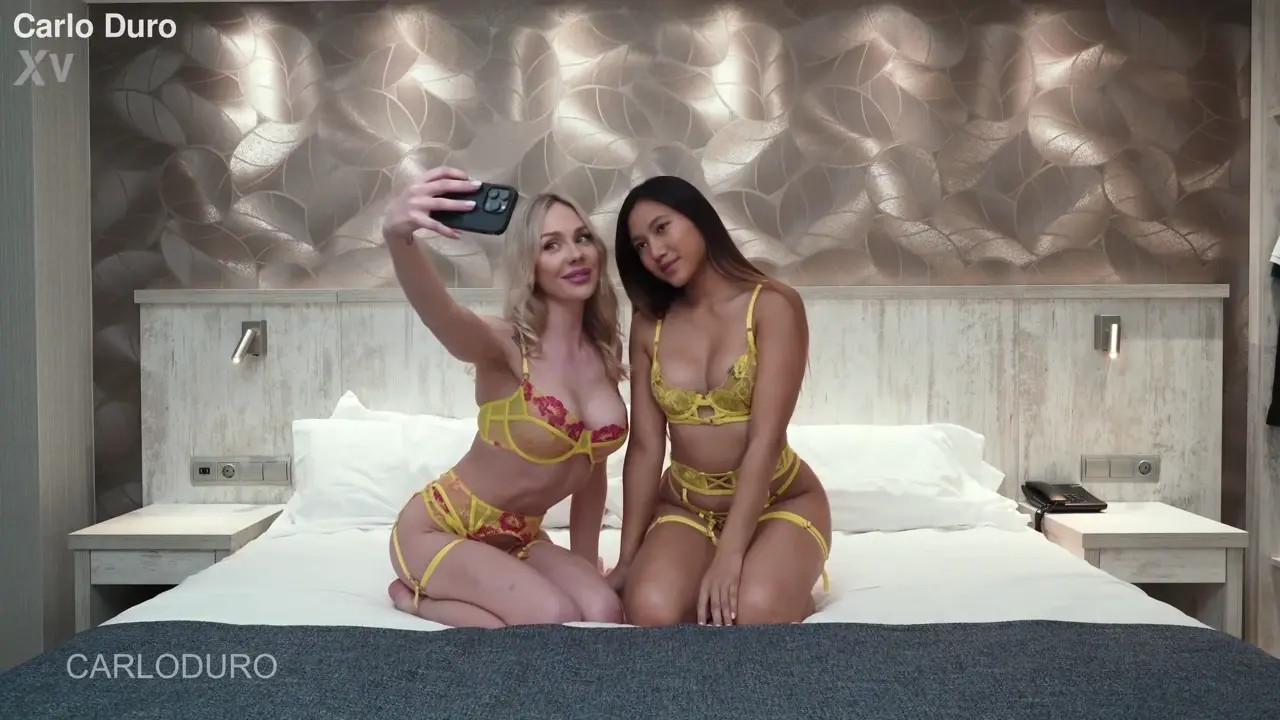 Angie Lynx, May Thai - Amazing Threesome After Photosession - Watch Latest Porn Video at ePornHome.com for Free.