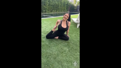 Angela White - Backyard Yoga