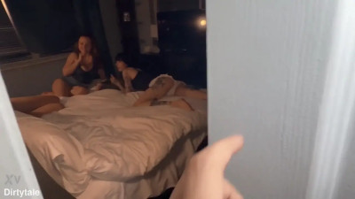 Red Eviee, Alana Rose, Silk Shadows - Slumber Party With Goth Step Sister And Her Flirty Friends