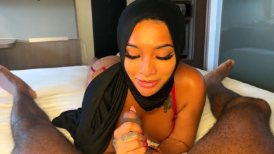 Yasmina Khan - Desi Hijabi Slut Taking BBC