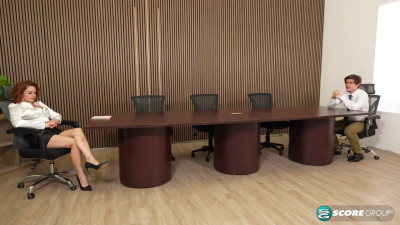 Molly Manning - Ass Fuck The Boss Redhead Does Her Young Employee 17 10 2025