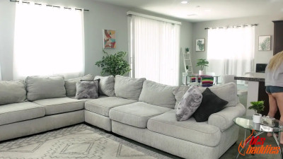 Khloe Kapri - Perfect Blonde With Tan Lines Bangs Camera Man