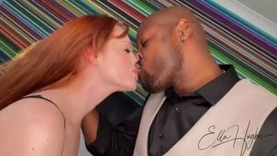 Ella Hughes - Redhead Wife Gets BBC Fuck In Homemade