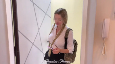 Angelica Heaven - Young Girl Came To A Porn Casting And Was Fucked In The Ass