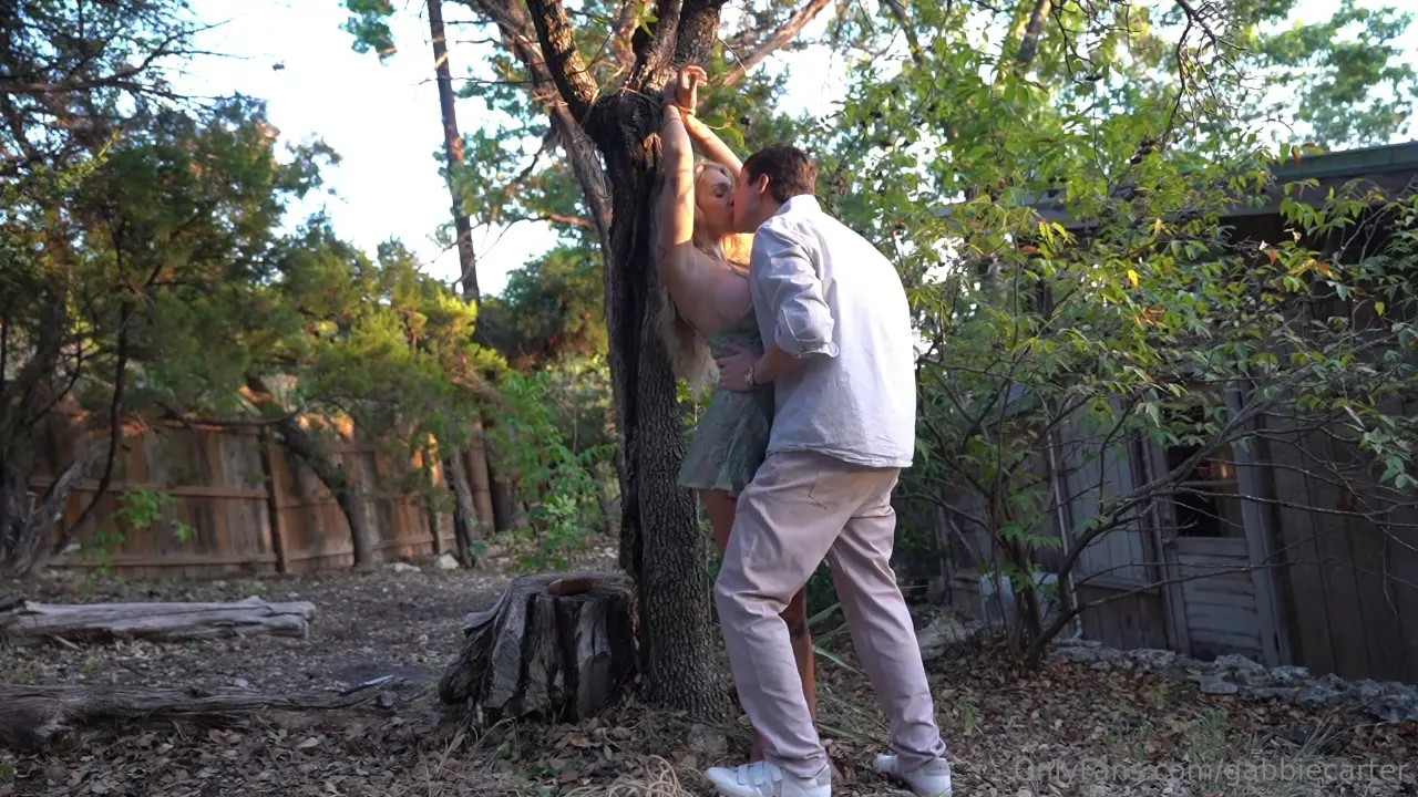 Gabbie Carter - Outdoor Bondage And Creampie Sextape - Watch Latest Porn Video at ePornHome.com for Free.