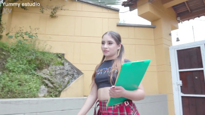 Sussy Sweet - Sexy Teen Student Sussy Sweet Getting Fucked By 3 Big Cock With Intense DAP, DP ,DPV Lots Of Pee Drinking And Swallows Their Loads