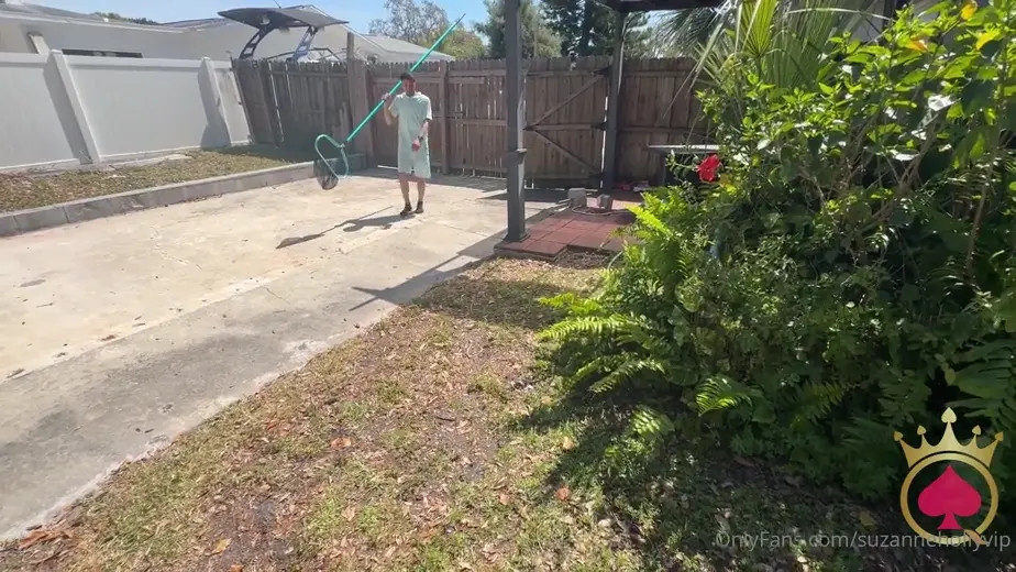 OnlyFans - Suzanne Holly - Cougar By The Pool - Watch Latest Porn Video at ePornHome.com for Free.