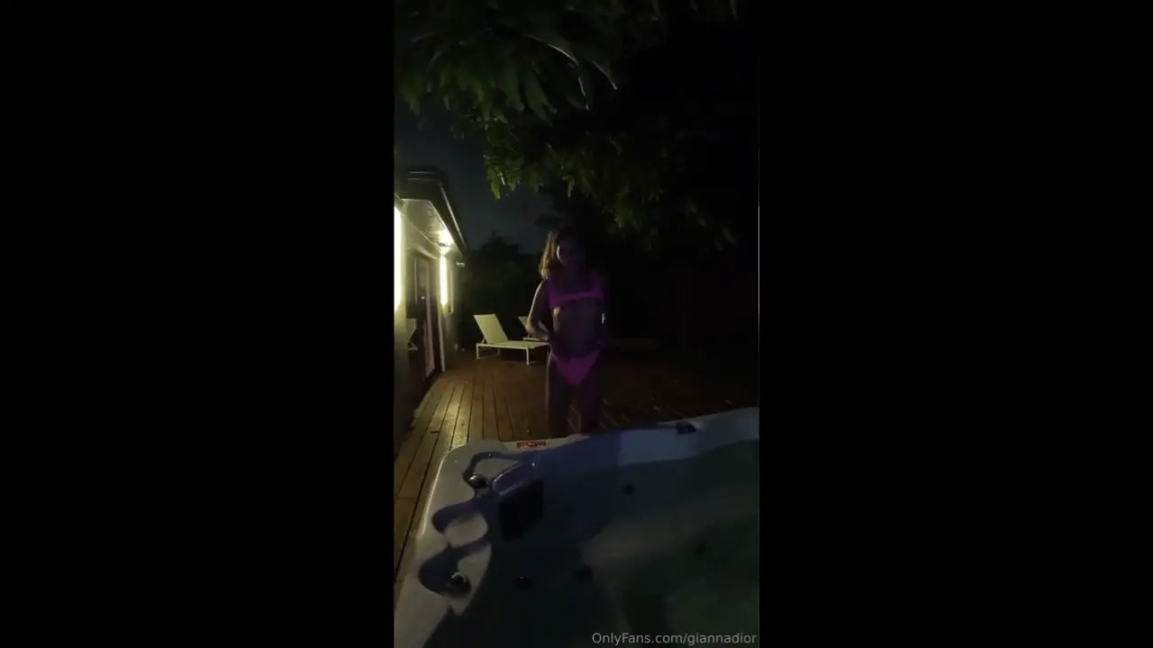 Gianna Dior - Late Night Hot Tub POV Sextape - Watch Latest Porn Video at ePornHome.com for Free.