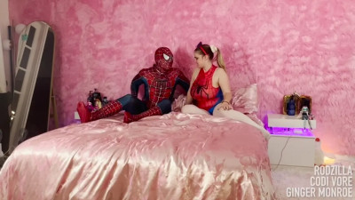 Codi Vore, Ginger Monroe - Spiderverse Threesome