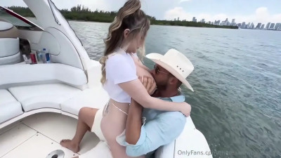 Aria Six - Gets Banged On The Boat