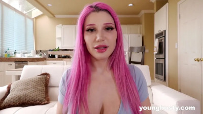 Lily Lou - Young Filthy Busty Teen Slut Fat Tits Loves Getting Fucked By Huge Cock