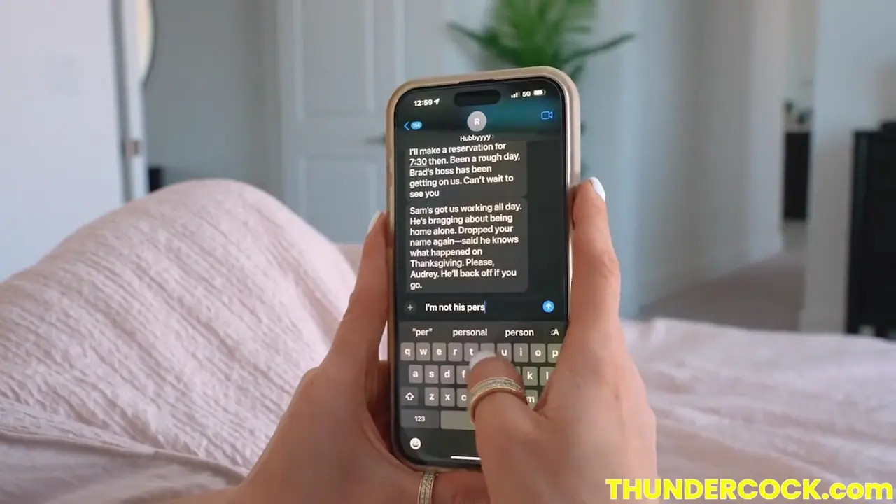 Audrey Bitoni - Audrey Bitoni Has A Gift Exchange At Her Husband's Boss' House, Her Husband Can Leave Work On Xmas, If She Unwraps The Boss' Thundercock 25 12 2025 - Watch Latest Porn Video at ePornHome.com for Free.